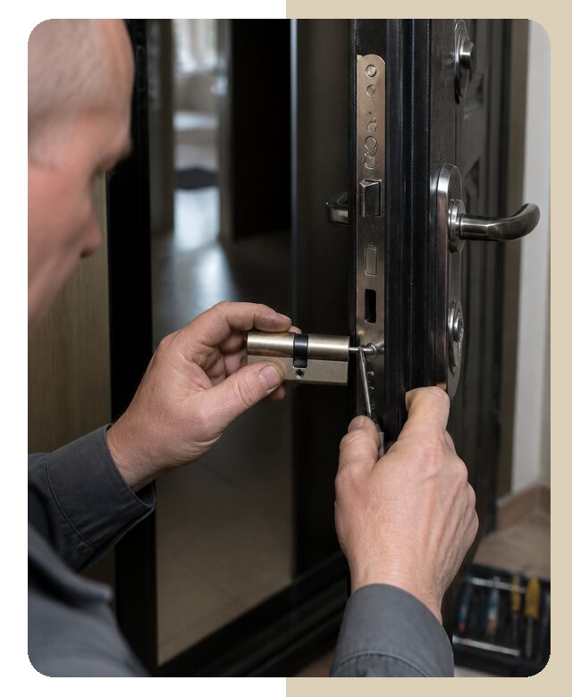 Ремонт замка входной двери в Малоярославце от 2586 р. | ДвериЛегко-Млр