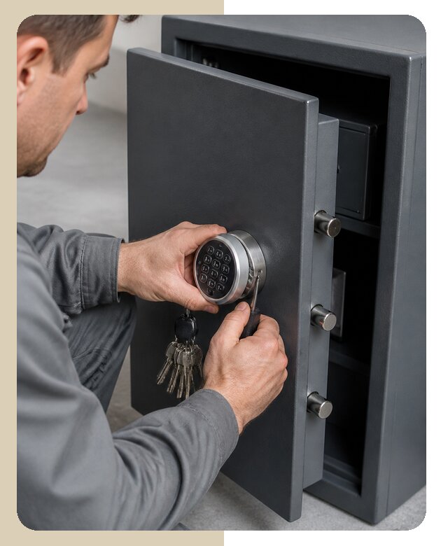 Профессиональная замена сейфового замка с выездом в Малоярославце